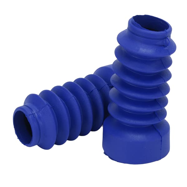 [RM]2PCS Motorcycle Front Shock Absorber Dust Cover Rubber Replacement for DIO 18 27 28 34 35 Blue