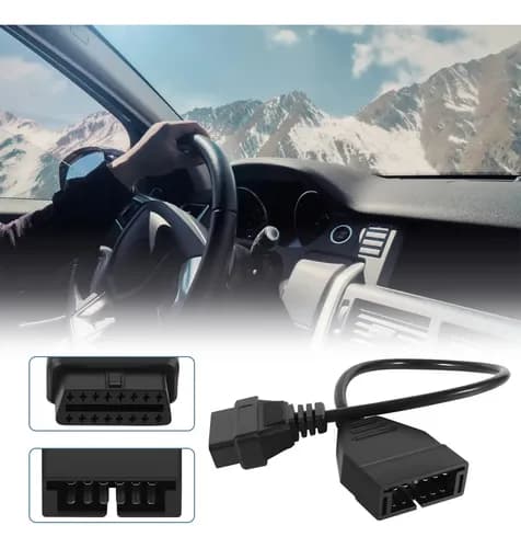 [RM] For Gm Obd1 12-pin til Obd2 16-pin Diagnostisk Værktøj