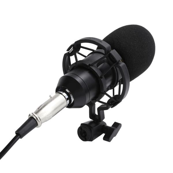 [RM]BM800 Recording Microphone Kit USB Condenser Microphone with Shock Mount for Live Broadcast