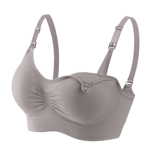 [RM]Amningsbehå, 3-pack, (grön + rosa + kaffe) M