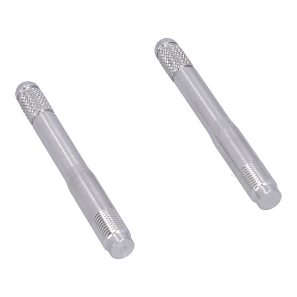 [RM] 2 Pcs Wheel Bolt Alignment Pin M14 X 1.5 Thread Stainless Steel Mounting Guide Tool