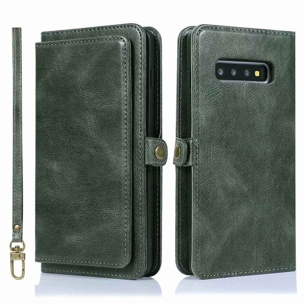 [RM]Samsung Galaxy S10 - Powerful Smart Wallet Case Svart black