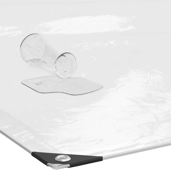 [RM] Klar presenning med maljer 4x4 m polyetylen