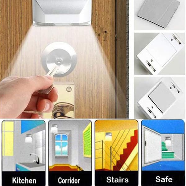 [RM]Door Keyhole Light, Auto PIR Keyhole LED, Motion Activated