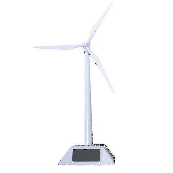 DIY Solcells Vindkraftverk Leksak, 3D Intressant Vetenskapsmodell