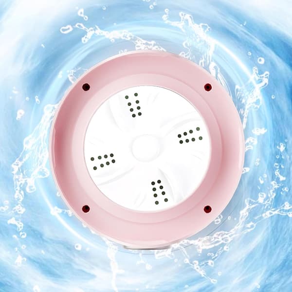 [RM]Portable Mini Washing Machine, Automatic Laundry Cleaner with Rechargeable Battery