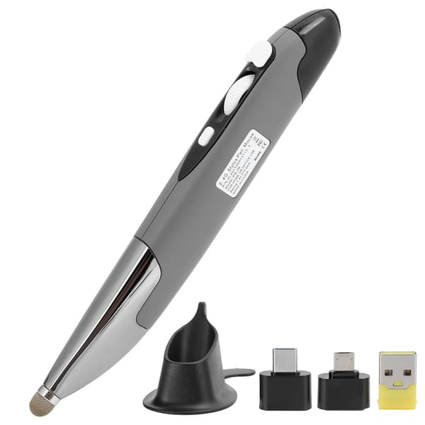 [RM]PR-06 Pen Mouse Optical Wireless Handwriting Mouse for Phone Laptop 2.4GHz