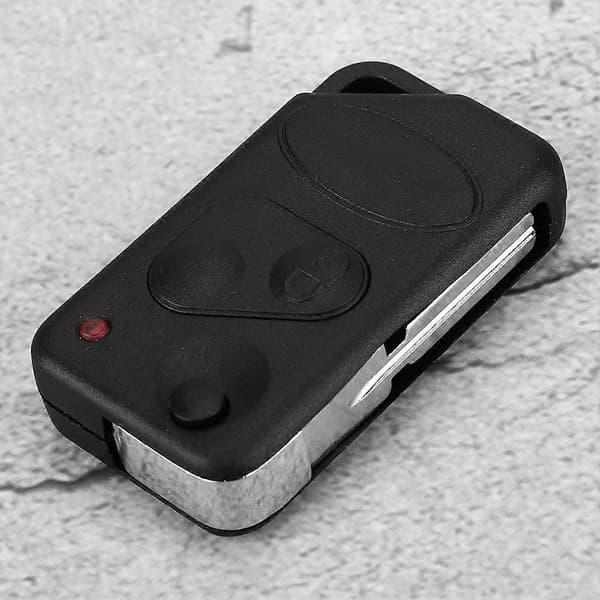 [RM] 2-Button Car Remote Flip Key Case Blade Cover Shell Fits Land Rover Range Rover P38