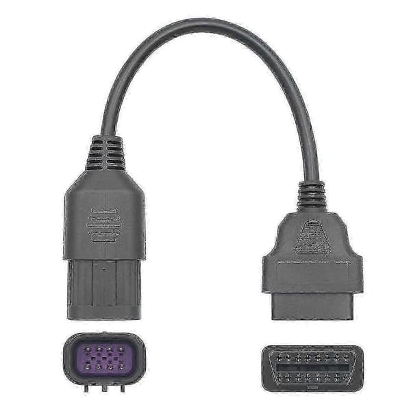 8Pin til 16Pin stik til Polaris Sportsman 850 OBD2 interface Black