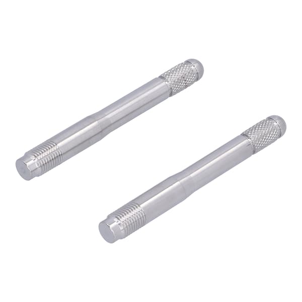 [RM] 2 Pcs Wheel Bolt Alignment Pin M14 X 1.5 Thread Stainless Steel Mounting Guide Tool