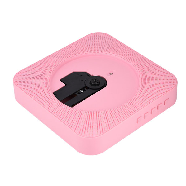 [RM]New Wall Mounted Bluetooth CD Player Speaker with Remote Control (Pink)