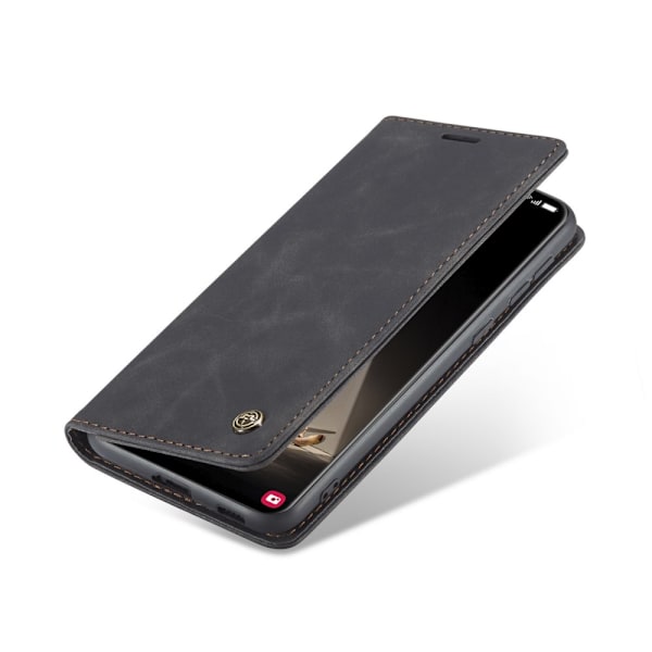 CaseMe Slim Plånboksfodral Samsung Galaxy S21 FE Svart