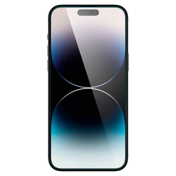 [RM]Spigen iPhone 14 Pro Max 2-PACK GLAS.tR \"Ez Fit\" Screen Protector Transparent Härdat glas