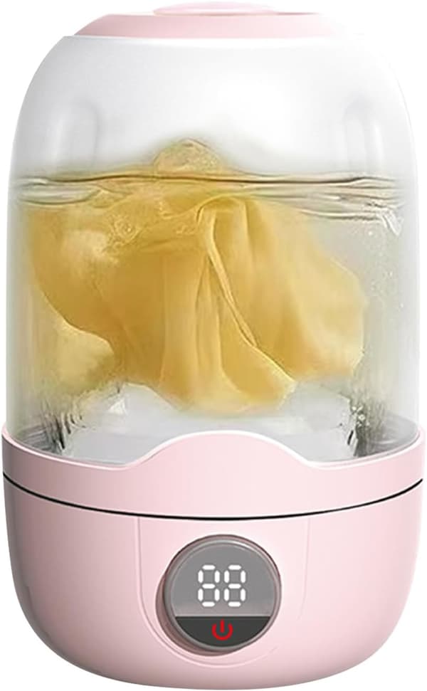 [RM]Portable Mini Washing Machine, Automatic Laundry Cleaner with Rechargeable Battery