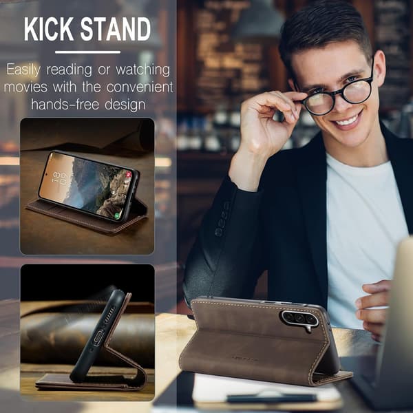 [RM]2025 Latest Model Mobile Phone Case for Samsung Galaxy A56 5G Case Galaxy A56 Flip Case Premium PU Leather Case Foldable Mobile Phone Case