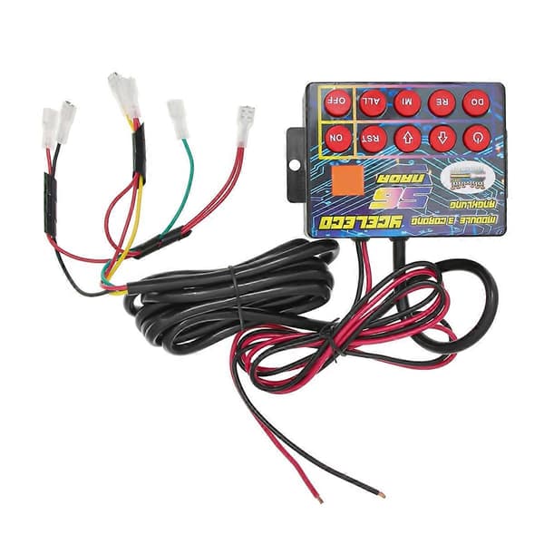 56 Melodies Universal Musical Air Horn Controller Musikkontrollregulator Bil Elektronisk för 1