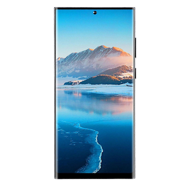 Yhteensopiva Galaxy S22 Ultra OLED-näytön korvaavan kanssa - 6,8\" näyttö kehyksellä ja sormenjälkitunnistuksella