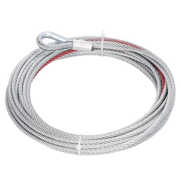 [RM]4500LBS Rustfri Spilwire 5,5 mm Diameter 10 m Lang Bugseringsspilwire