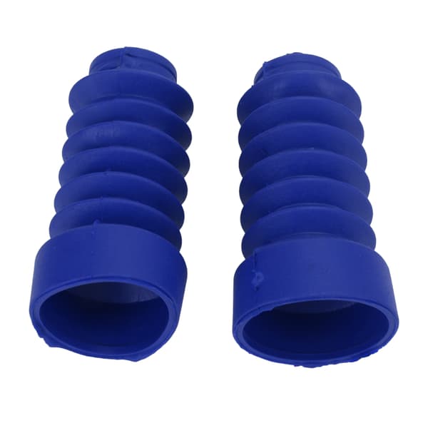 [RM]2PCS Motorcycle Front Shock Absorber Dust Cover Rubber Replacement for DIO 18 27 28 34 35 Blue