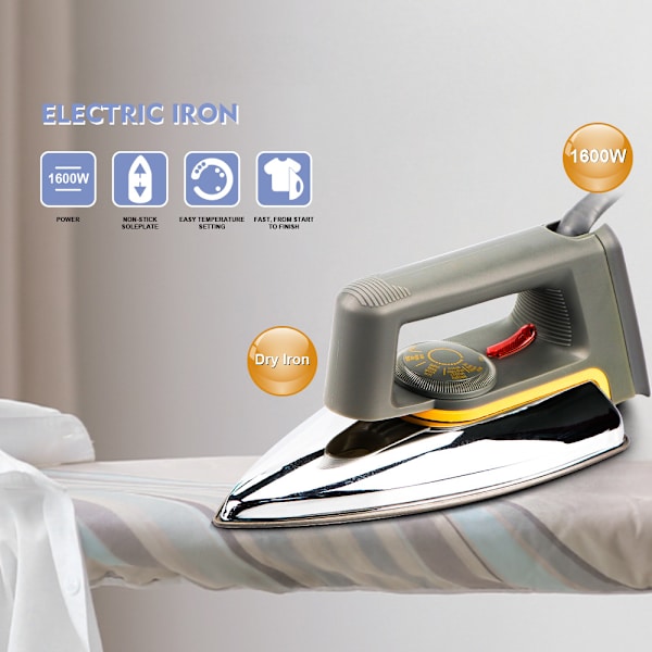 [RM]1 pc Home old-fashioned dry iron without adding water
