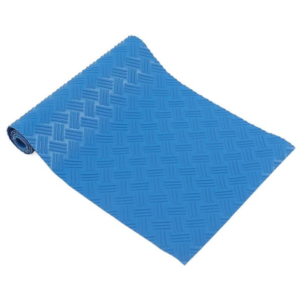 [RM] Pool Ladder Protective Mat, Non-Slip Rubber Replacement Mat, Blue for Pools, 90cm * 23cm