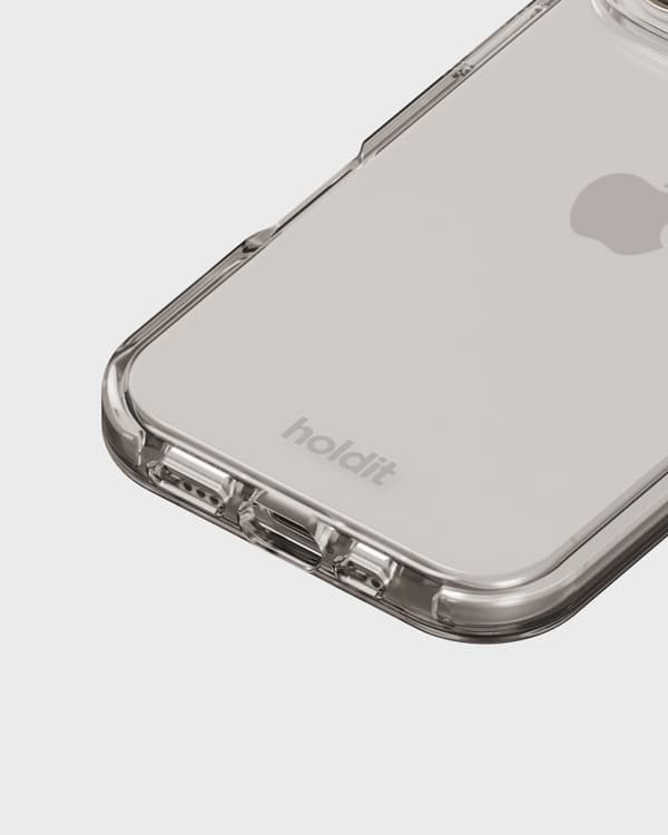 [RM]holdit iPhone 16 Pro Mobilskal Seethru Hvit 60 Termoplastisk polyuretan (TPU)