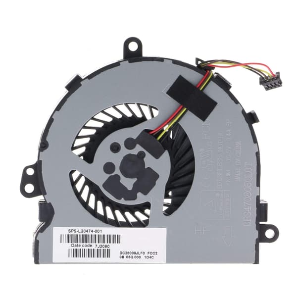 [RM]Ny til HP 15-DA 15-DB 15-DI Laptop CPU Køleblæser 5V 0.4A Notebook Radiator