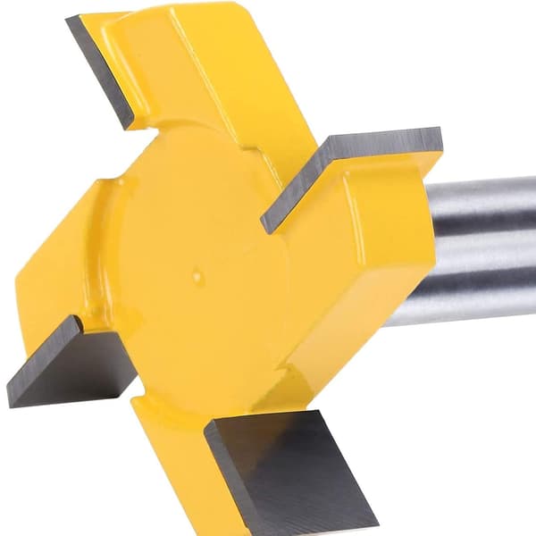 [RM] Planer Bit, 12.7 mm Shank Router Bit, Planer Router Bit, Flat Router Bit, Wood Router Bit, T-Shaped Router Bit, for Surface Woodworking B