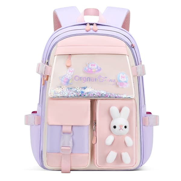 [RM]Girls Backpack, Primary School, Rabbit Backpack for Girls Cute - Perfect Large