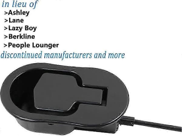 [RM] Recliner Handle Aluminum Recliner Replacement Parts Spring Cable
