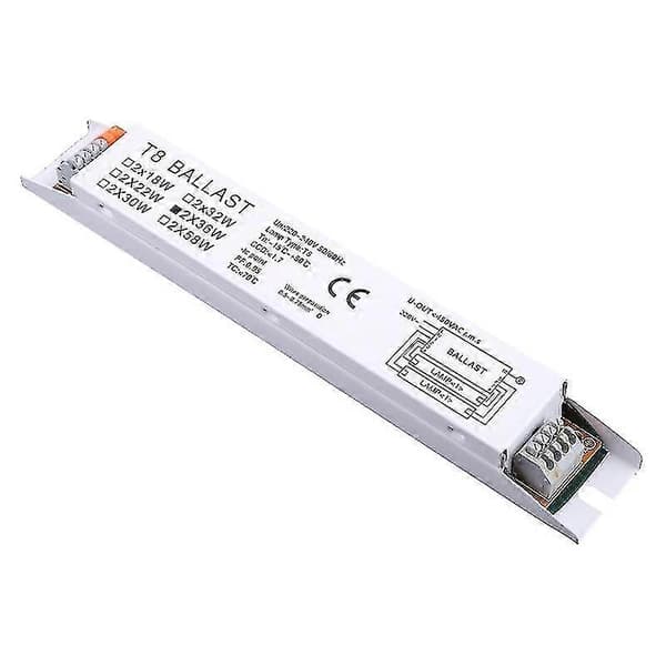 220-240v AC 2x36w Bredspenning T8 Elektronisk Forkobling Lysrør Forkoblinger
