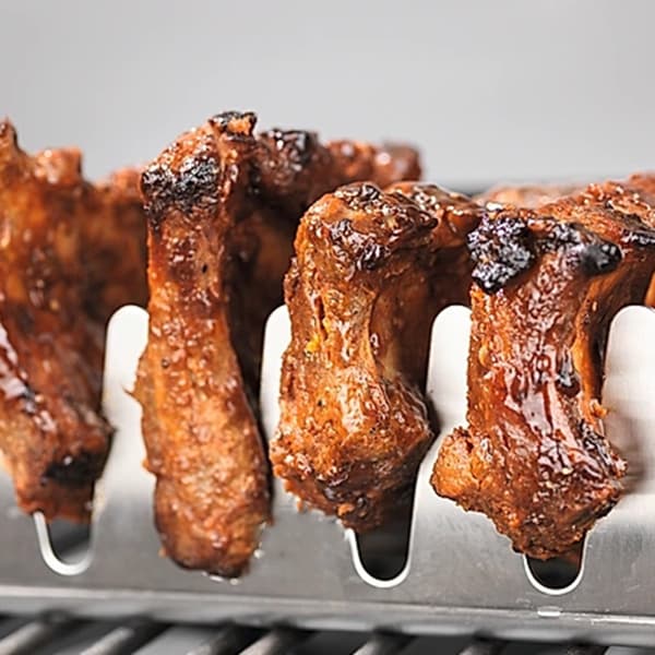 [RM]Bærbar utendørs grill i rustfritt stål for camping 2pcs