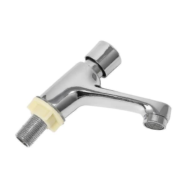 [RM]Automatic Self-Closing Water-Saving Faucet Bathroom Sink Cold Water Tap Delayed Push Button