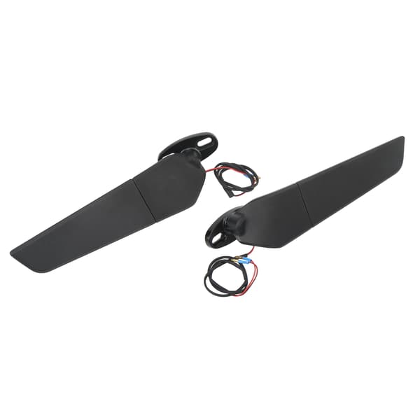 [RM]Motorcycle Side Mirror LED Turn Signal Light 360 Degree Rotatable Adjustable