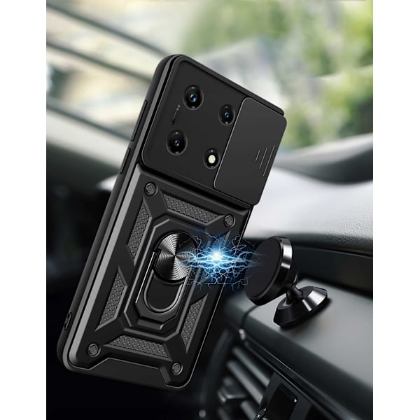 [RM]Spacecase Hærdet Glas Til Infinix Note 30 Pro Camring Beskyttelse