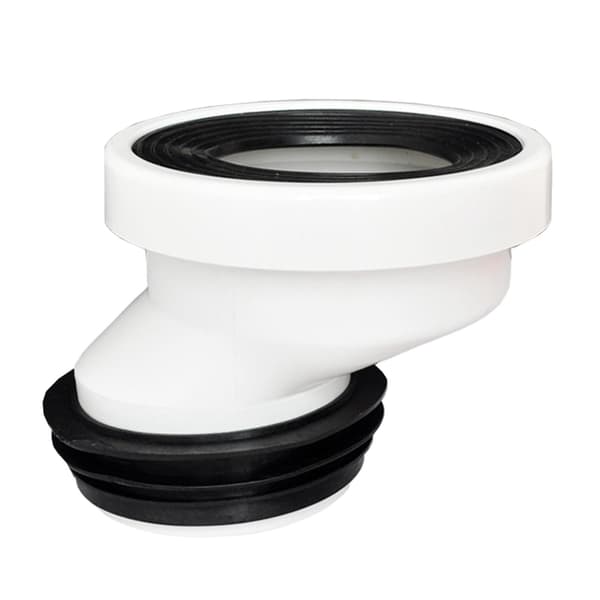[RM]1/2/3/5 Offset toilet flange coupling PVC for urinal repair Remove 5cm Remove 5cm 1 Pc