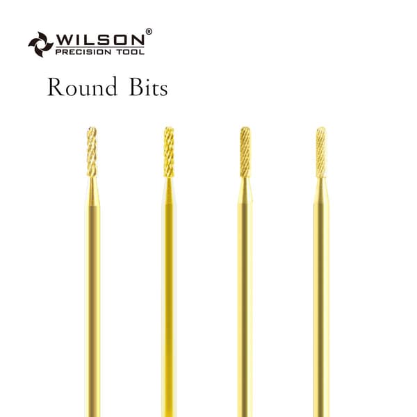 [RM]WILSON Round Nail Drill Bit for Gel Removal - Manicure Tool 2pcs C 1340079