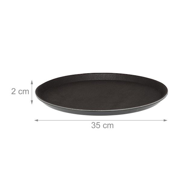 [RM]Runde serveringsbakker sæt, 3 dele, 35 cm diameter 1640