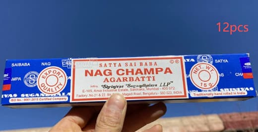 [RM]Satya Nag Champa Incense Sticks (Pack of 120) One Size Multicoloured Multicoloured Multicoloured One Size