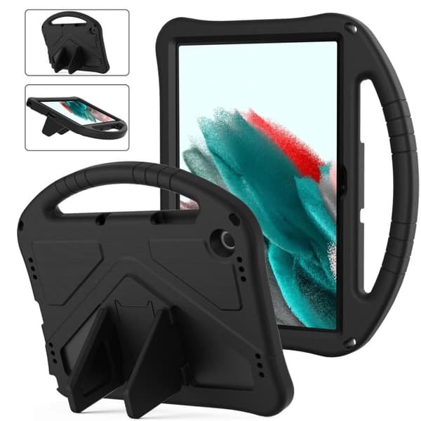 [RM]Samsung Galaxy Tab A9+ / A11+ EVA Støtsikkert Deksel med Stativ Svart