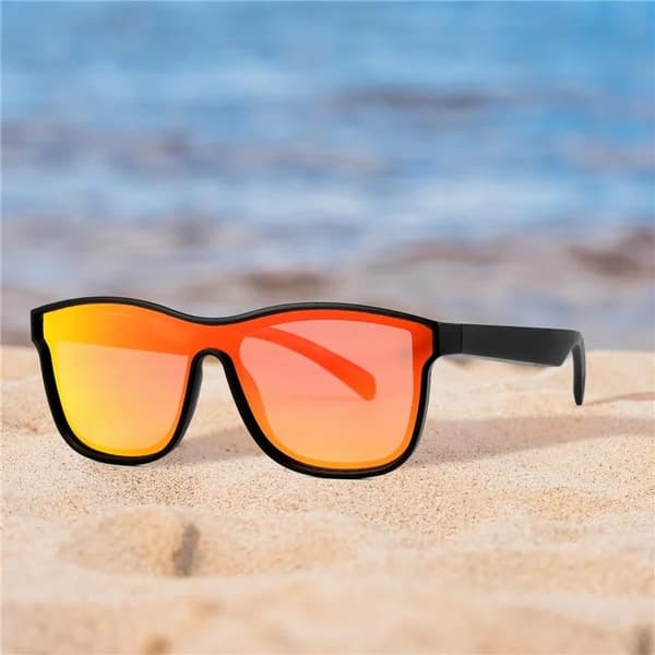 [RM]Smart Glasses Polarized Lenses Bluetooth KY03 - Black 166