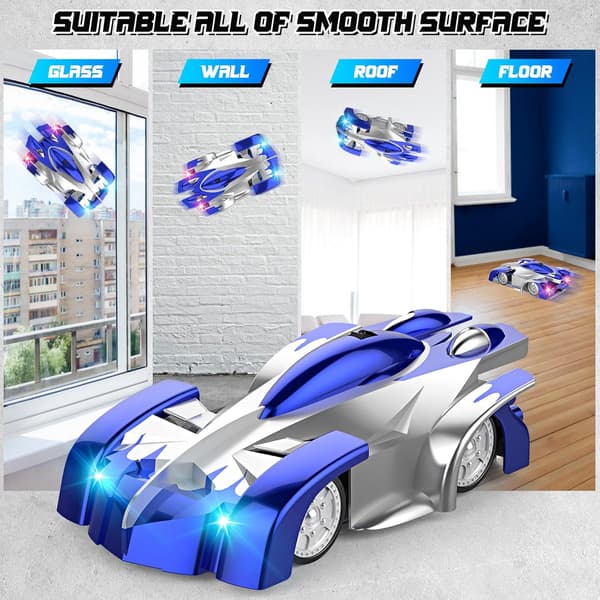 [RM]Wall Climbing Remote Control Car, 360° Rotating Dual Mode RC Stunt