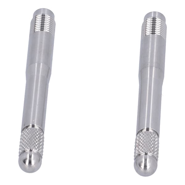 [RM] 2 Pcs Wheel Bolt Alignment Pin M14 X 1.5 Thread Stainless Steel Mounting Guide Tool