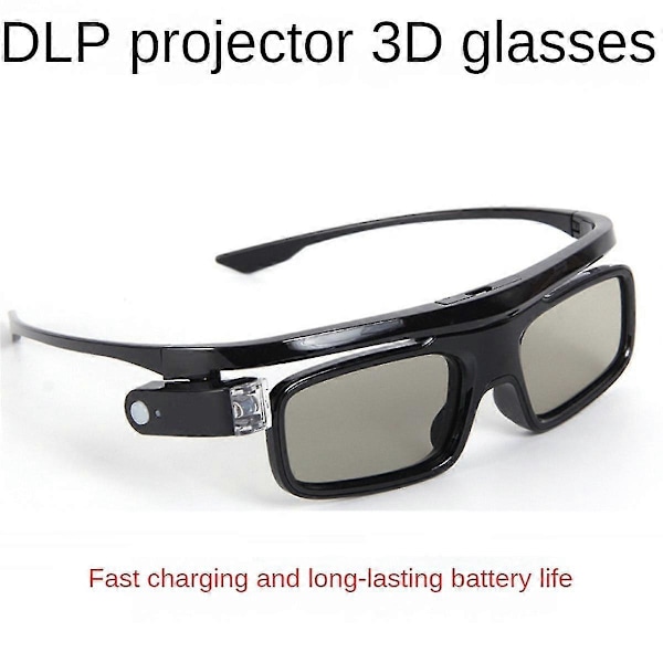 Gl1800 3D-lasit, jotka ovat yhteensopivia DLP 3D -projektorien Ufo P19 P20 U30 U70 U50 U90 R17 R19 R20 kanssa, DLP-link Active Shutter Real 3D Shocking