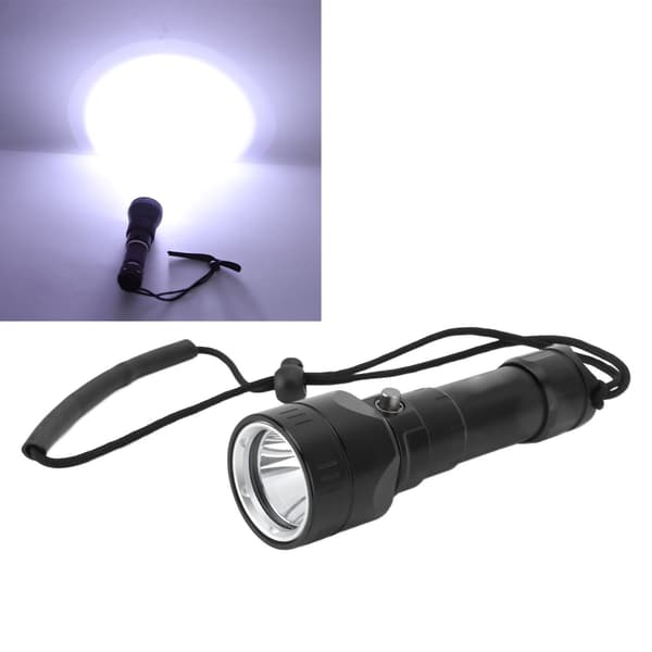 [RM]Waterproof Diving Flashlight 5000LM P50 4 Lamp Beads 3 Light Modes IPX8 Underwater Diving Light Fill Light