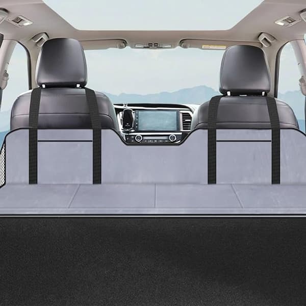 [RM]Non-inflatable Car Mattress - Back Seat Mattress, Foldable and Comfortable Design, Expands Trunk Space, Comes with a Practical Storage Bag. gery