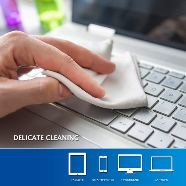 [RM] Reusable Soft for Cleaning, Maintaining Luster, Microfiber Polishing Cloths for Jewelry, Glasses, Electronics, Multifunctional Soft Microfiber