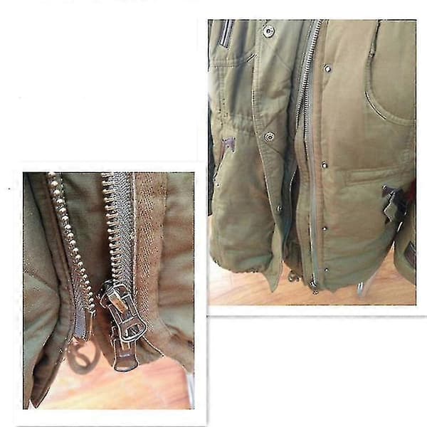 [RM]2-pack 70 cm #8 Metal Zipper Double Puller Separable Black Metal Zipper A-Zipper Puller Zipper For Jackets