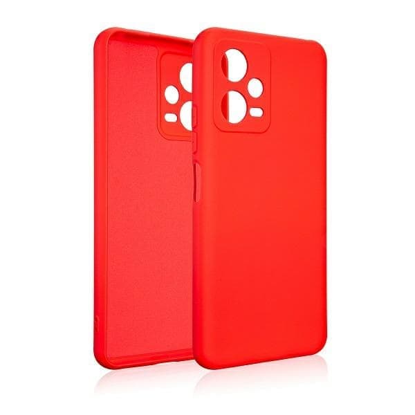 [RM]Beline Silikonikotelo Xiaomi Redmi Note 13 5G punainen/punainen