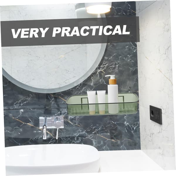 [RM]Wall-Mounted Bathroom Holder - Space-Saving, Easy to Install, No Drilling